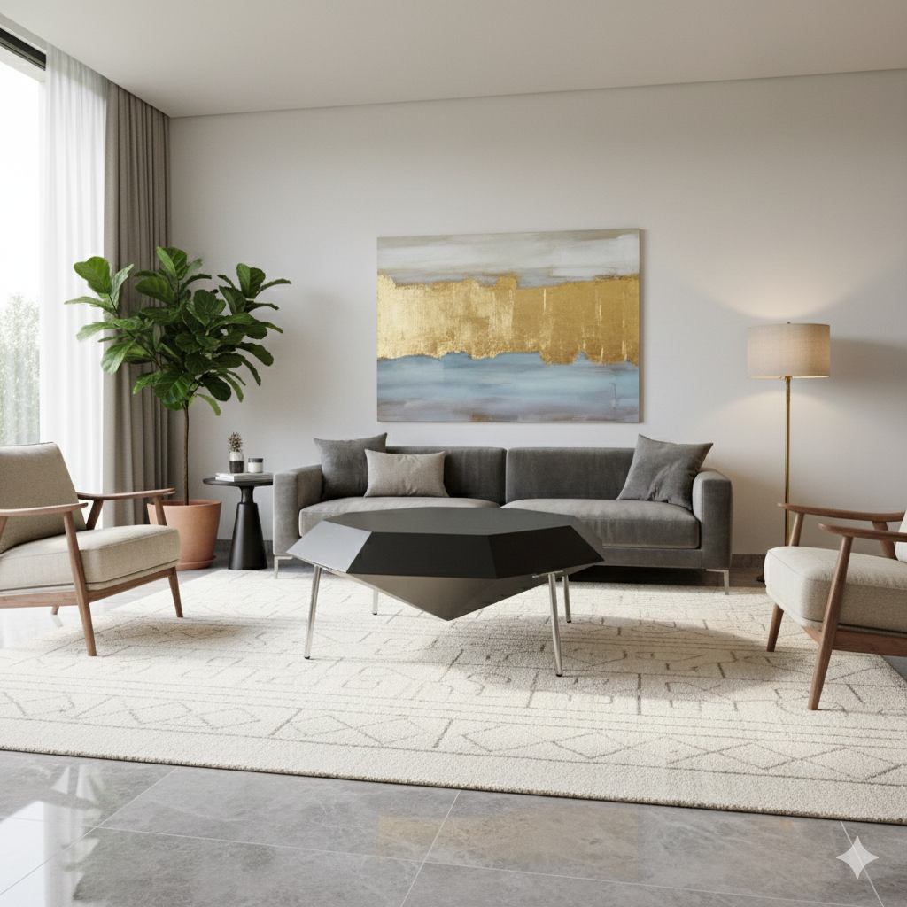 Modernus Kavos Staliukas "Deimantas"